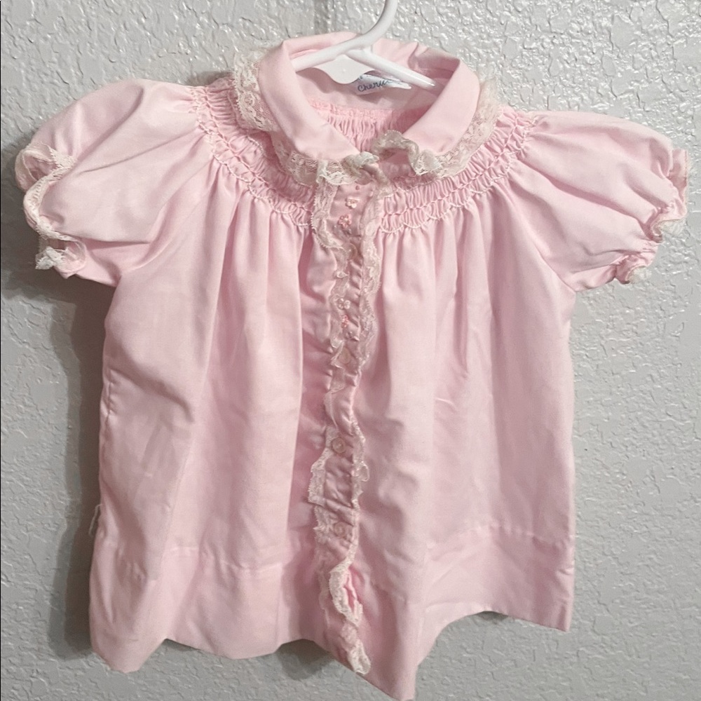 Vintage Baby Dress with Lace